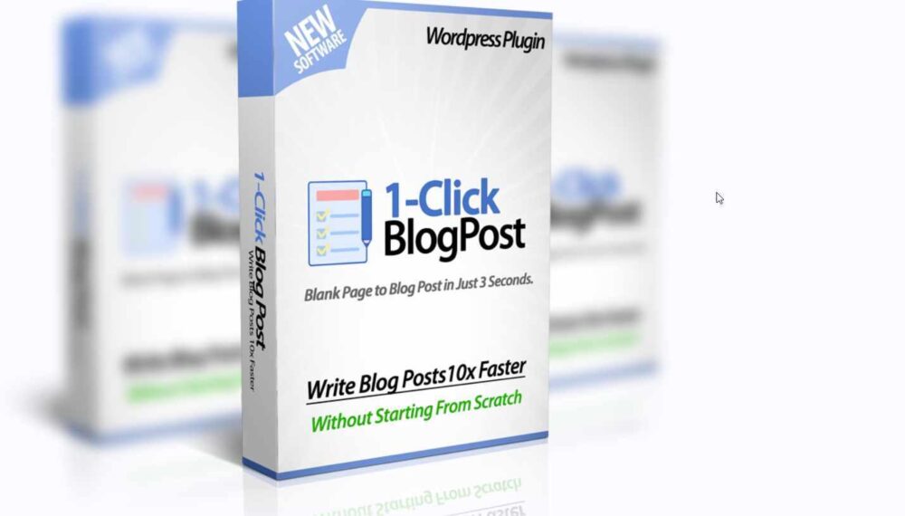 [WP] 1-Click Blog Post Plugin - создавай посты в 1 клик (Ankur Shukla)